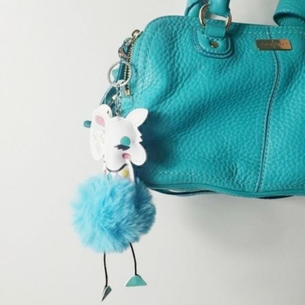 Llama Pom Pom KeyChain.